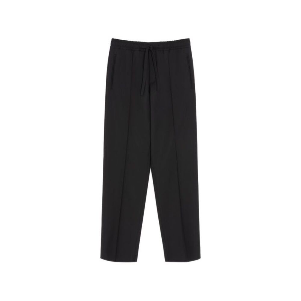 Valentino Men Vlogo Wool Trousers